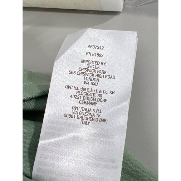 BEAUTIFUL by Lawrence Zarian Petite Hi-Low Tunic w/ Pleating Willow Tree Size XS - Picture 6 of 8